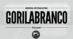 Desktop Screenshot of gorilabranco.com