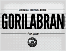 Tablet Screenshot of gorilabranco.com